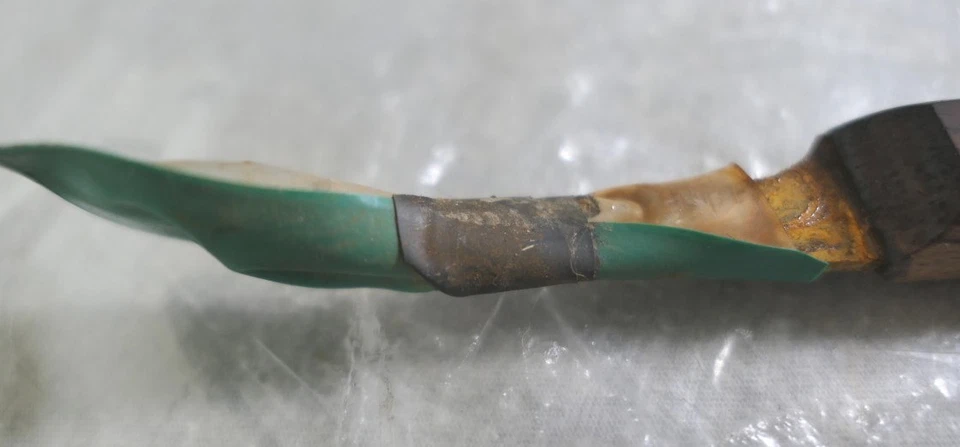 NEW Wooden Handle Stainless Steel Blade Farrier Horse Hoof Trimming Knife Rusty - Image 4 of 4