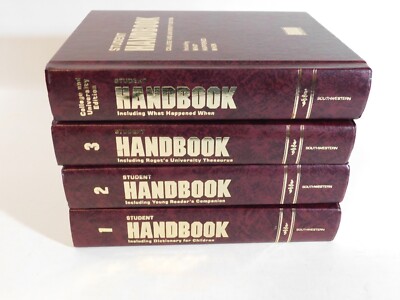 Southwestern Student Handbooks What Happened When - Volumes 1, 2, 3 - Read