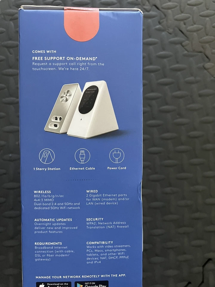 Starry Station Touchscreen Wi-Fi Wireless Router S00111 Simple Setup - Image 4 of 4