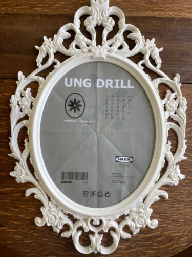 IKEA UNG DRILL WHITE FRAME DISCONTINUED & HARD TO FIND 15.75" X 19.75" - Photo 1 sur 9