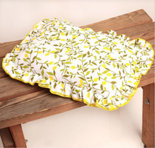 Lemon Patterned a Kid Pillow 100 Cotton