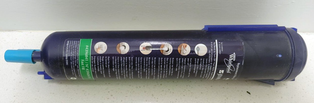 Whirlpool Refrigerator Water Filter Replacement Whirlpool  Pur KitchenAid4396841