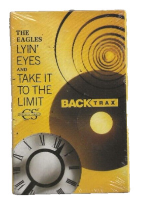 EAGLES LYIN' EYES / TAKE IT TO THE LIMIT RARE USA CASSETTE SINGLE, SEALED