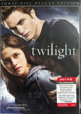 Twilight 3-disc Deluxe Edition Kristen Stewart Robert Pattinson