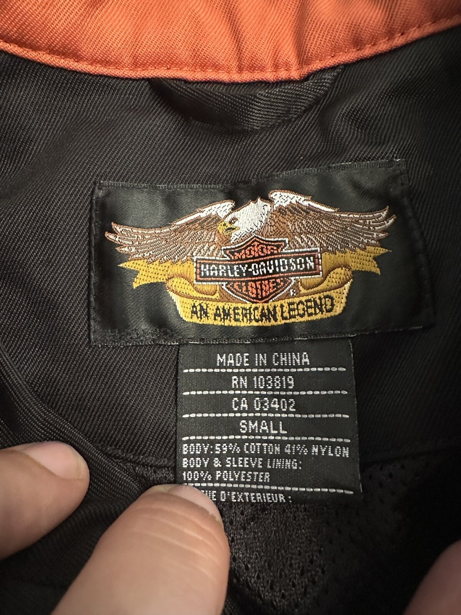 Harley-Davidson Riding Jacket Size Small Women's Black RN
