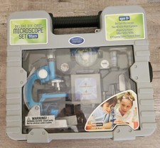 Deluxe Die Cast Microscope Set 50pcs Advanced Edition Educational Science
