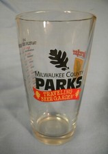 SPRECHER Brewery Craft Beer Garden Tour Collector Pint Glass Milwaukee Park 2015