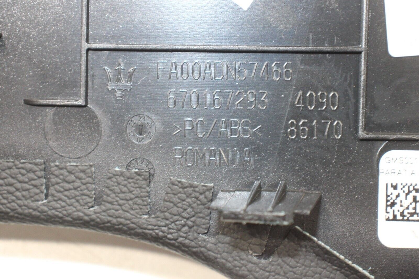 Maserati Grecale Folgore 2023-2024 Left Upper Center console trim panel