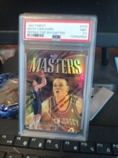 1997-98 Topps Finest  Gold Refractor /289 Keith Van Horn #310 Rookie RC psa 7.5
