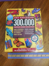 Art Explosion 300,000 Image Library Windows Vista 14-CDs, includes User Manual