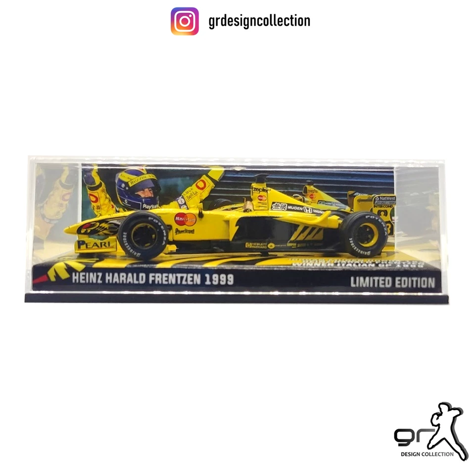 H. H. Frentzen - Jordan 199 - F1 Winner Italian GP 1999 / Altaya - IXO / 1:43 - Immagine 2 di 4