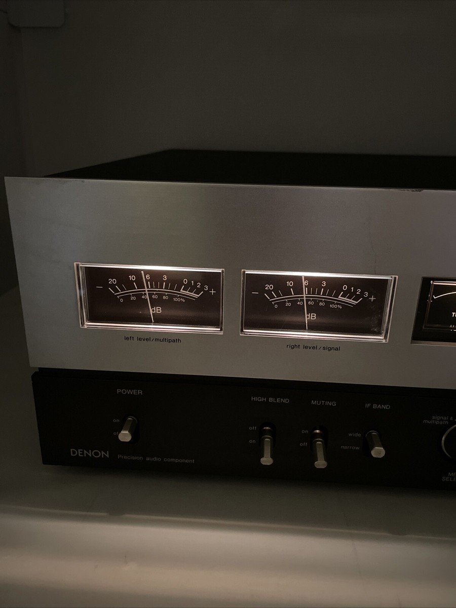 DENON デノン◇TU-850◇70年代◇FMステレオ チューナー◇通電