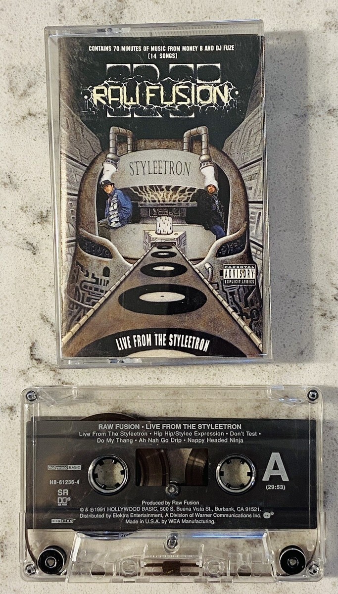 RAW FUSION LIVE FROM THE STYLETRON LP 洋楽 RAW FUSION LIVE FROM