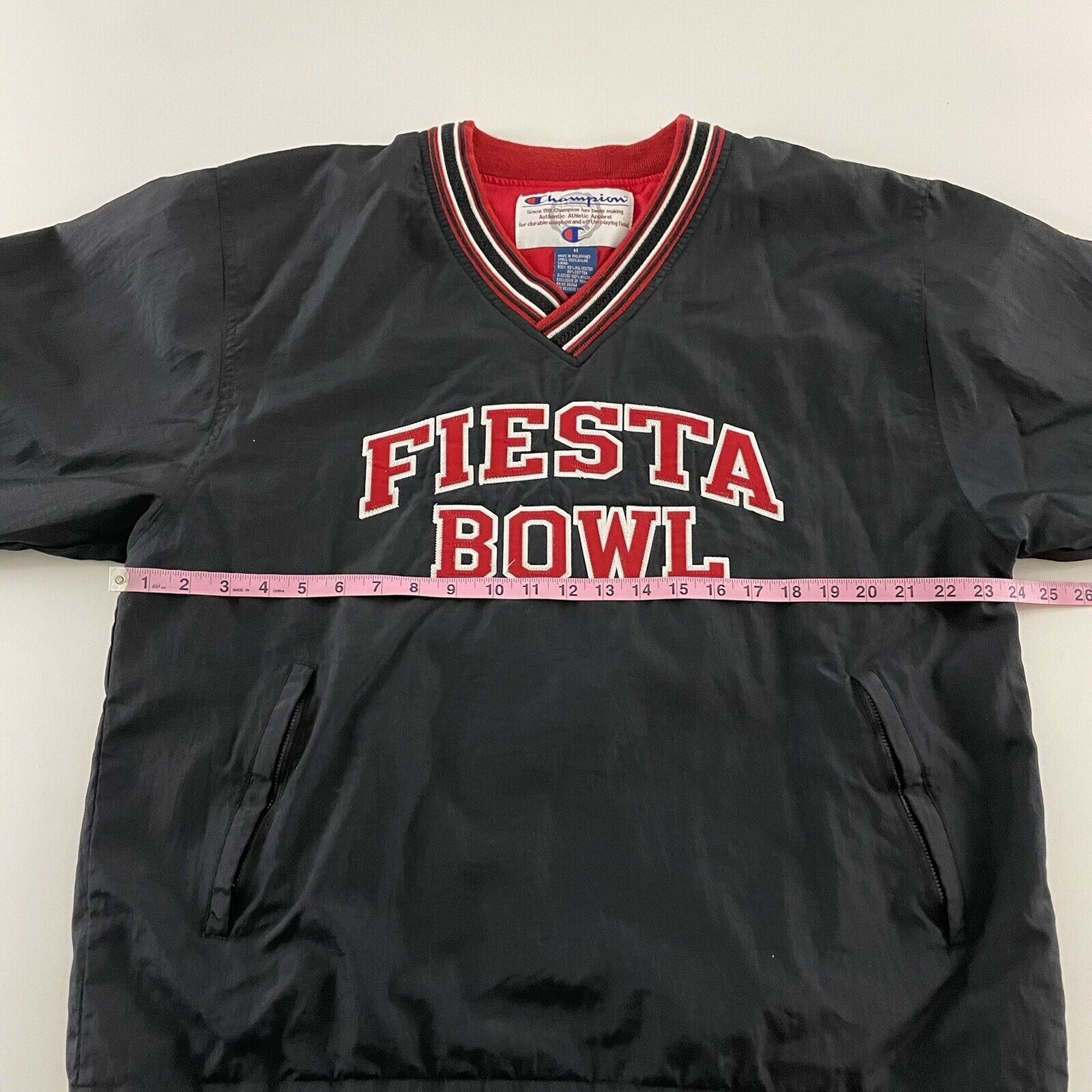 VTG Fiesta Bowl Stitched Champion Pullover Jacket… - image 5