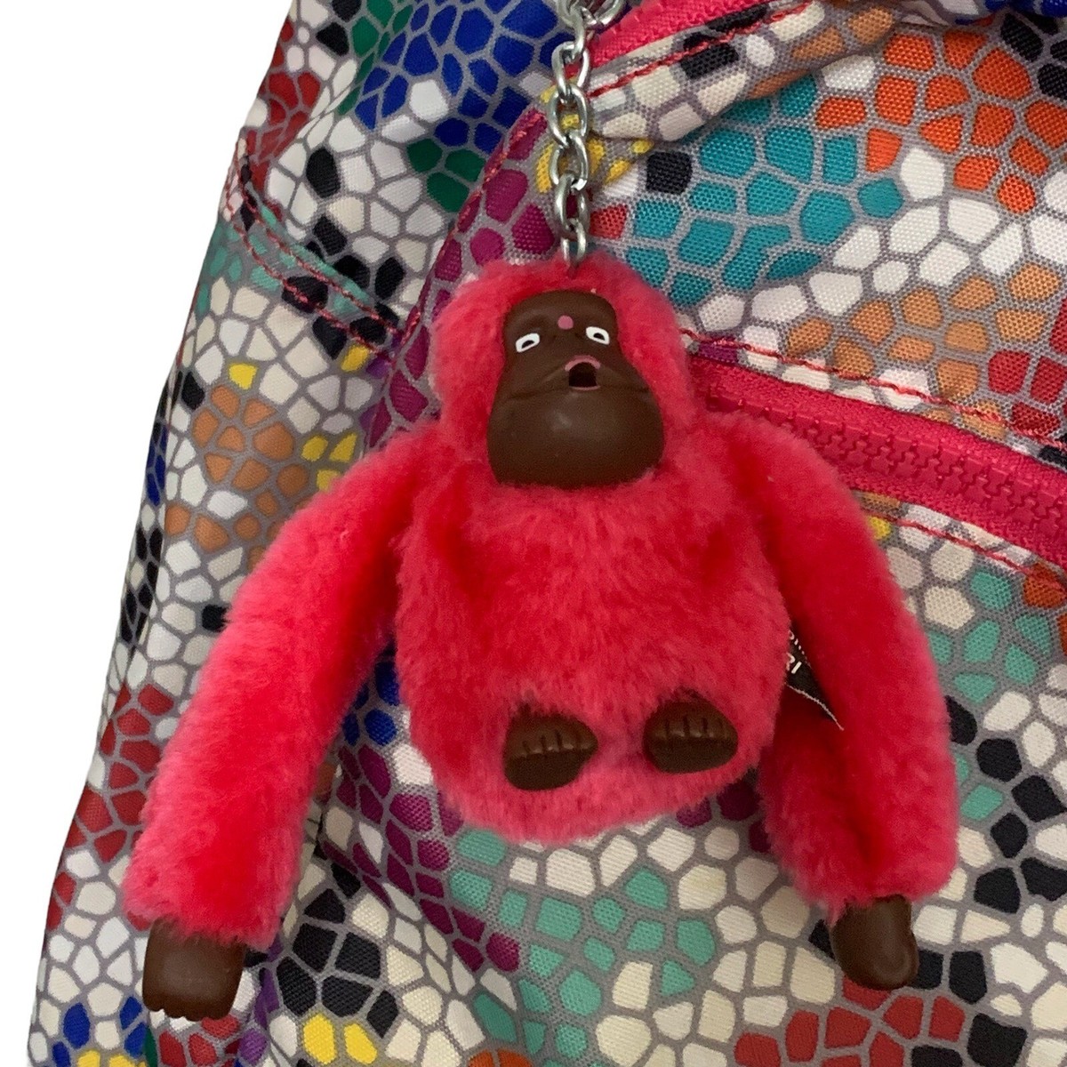 Kipling Laptop Computer Backpack Challenger Mosaic Pattern 