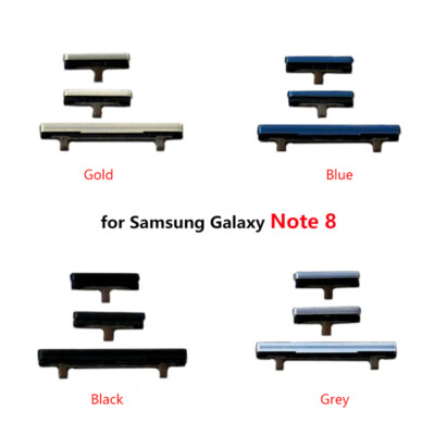 Power Volume Side Button Key For Samsung Galaxy Note8 Volume Button+Power On OFF