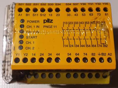 Pilz PNOZ 11 774086 Sicherheitsschaltgerät 230-240VAC 24VDC 7n/o 1n/c