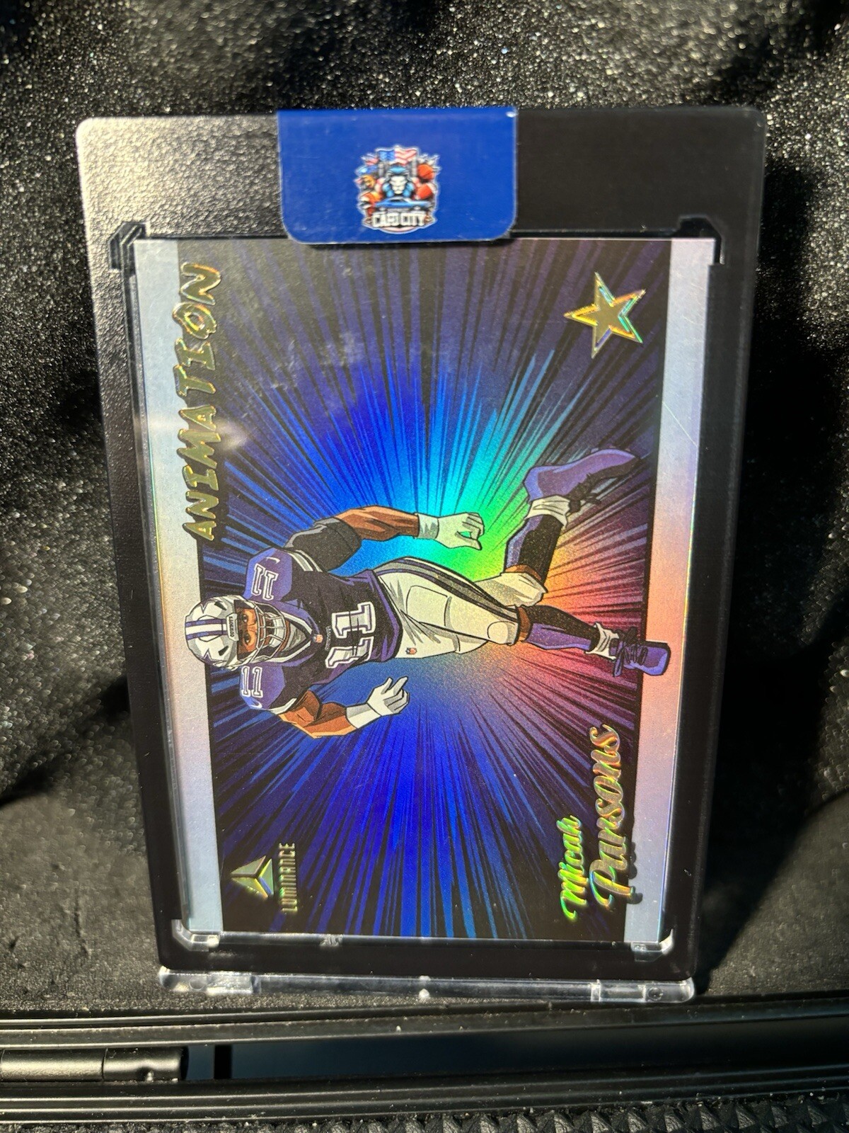 2023 Panini Luminance - Animation #ANI-19 Micah Parsons Case Hit SSP Cowboys