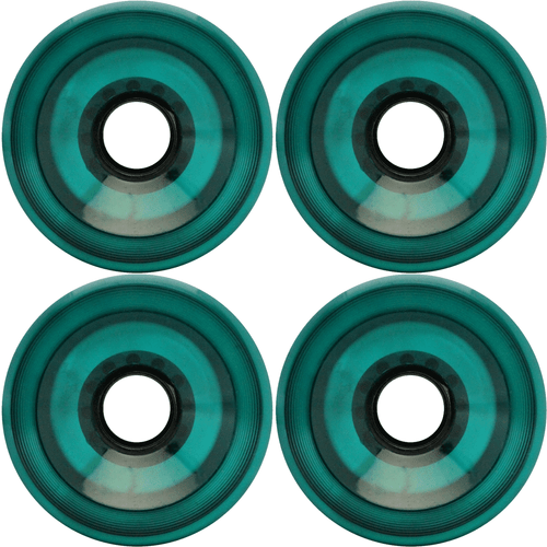 Longboard 181mm Reverse Kingpin Blue Trucks 76mm Aqua Wheels with Bearings & Har - Picture 3 of 4