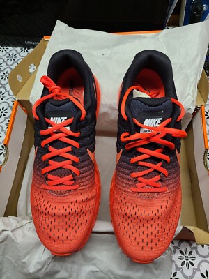 NIB Nike Air Max 2017 Men's Running Shoes Crimson Red Black