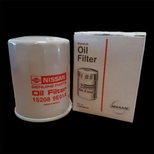 Genuine OEM NISSAN Oil Filter 15208-9E01A Frontier Titan GT-R NEW FREE SHIPPING!