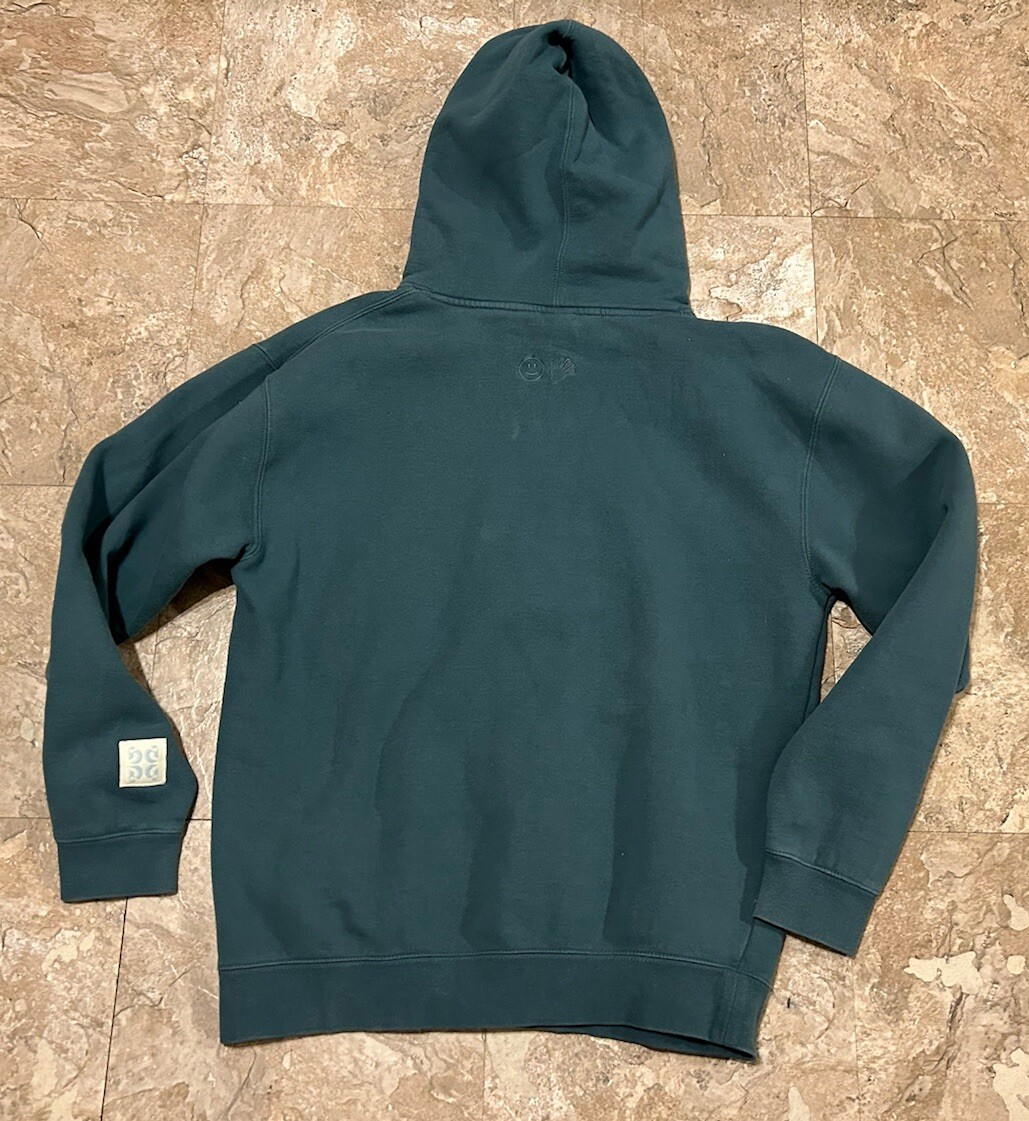 Glossier x Olivia Rodrigo Collab Green Hoodie Sz M/L - Gem