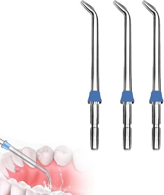 3 Stück Ersatzköpfe kompatibel mit Waterpik, Spitzen für Wp100, 250, 300, 450