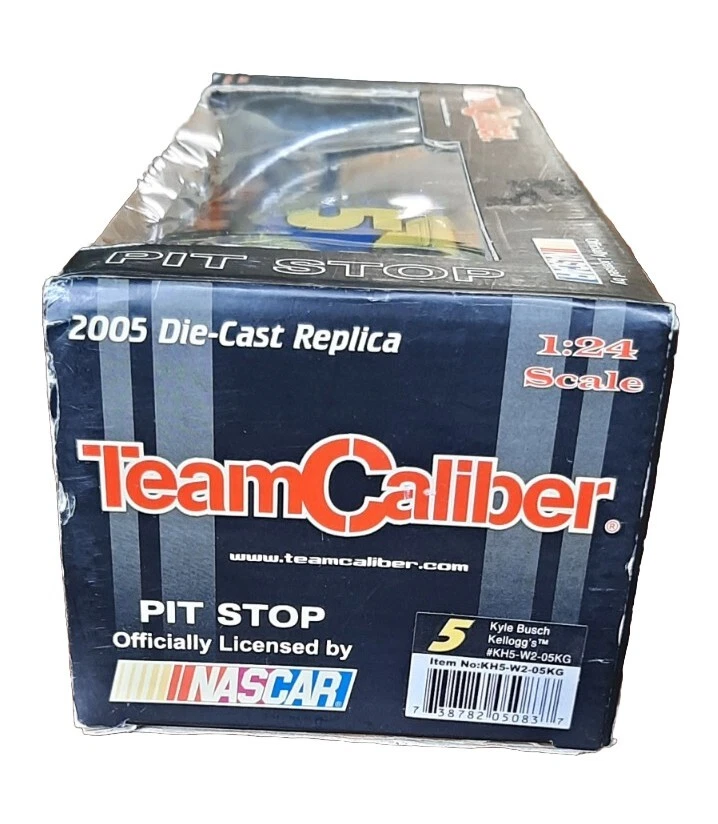 Chevrolet Monte Carlo Rookie 2005 Team Caliber Kyle Busch #5 Kellogg's 1/24 Foto 2 de 4