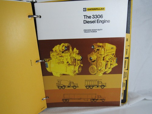 Caterpillar Binder Full of Brochures Spec Sheets July 1980 Divided by Model #'rs - Picture 5 of 13