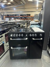 Image of LEISURE PR100F530K 100 cm Dual Fuel Range Cooker - Black