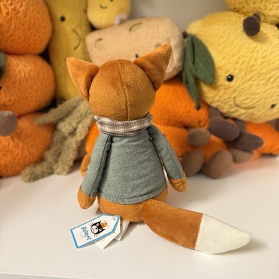 Jellycat Riverside Rambler Fox BNWT - Retired & Rare - Authentic
