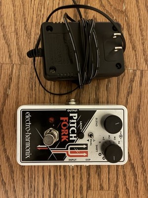 Electro Harmonix Pitch Fork Polyphonic Pitch Shifter EHX Guitar Effect Pedal