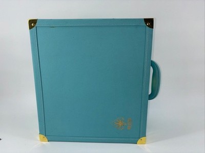 Ace Ultra Premium Teal Storage Luggage Box Black Velvet Lined