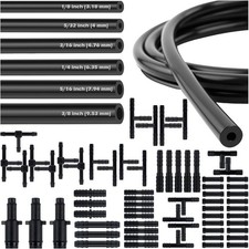 6pcs 5ft Silicone Vacuum Hose Kit With 64pcs Connectors100psi Vacuum Hose Au... 6pcs 5ft Silicone Vacuum Hose Kit With 64pcs Connectors100psi Vacuum Hose Au...