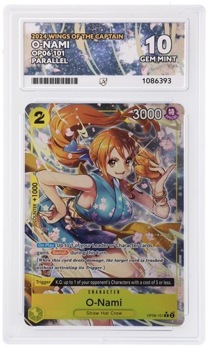 O-Nami (Alternate Art) graded ACE 10 for sale on eBay