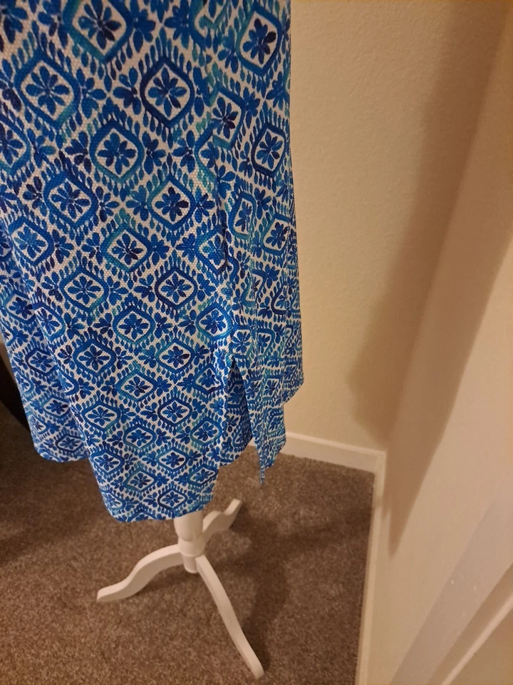 Mameluco de playa Tommy Bahama Island Cays Shell talla XL azul blanco usado en excelente estado Foto 3 de 4