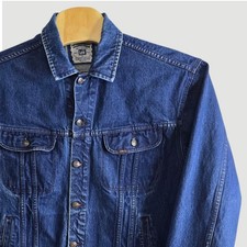 Vintage Lee Denim Jacket Mens XL Blue Cotton Classic Trucker Style Western
