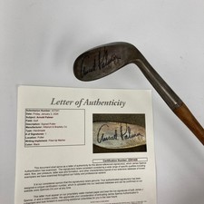 Arnold Palmer Signed Vintage Hillerich & Bradsby Golf Club JSA COA