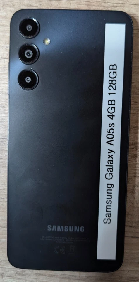 Samsung Galaxy A05s 4G / 128GB / 4GB / 6.7" / Dual-Sim / Schwarz / Simlock-Frei - Bild 2 von 2