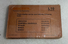 Heavy Duty Staples, 18 Ga, Standard Crown, 3/8 In Leg L, Steel, - 1/4 Crown