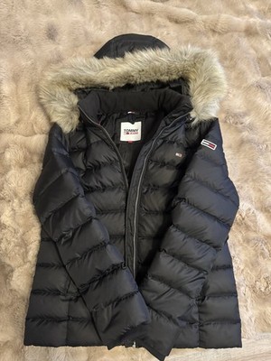 Tommy Hilfiger Tommy Jeans Daunenjacke, L, schwarz