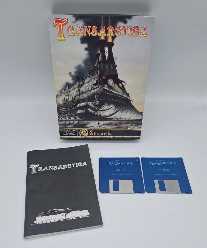 Transarctica Atari ST/STE Game Boxed Complete Rare Silmarils
