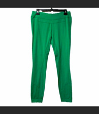 prAna Women s Green Solid Pull-On Stretch Act...