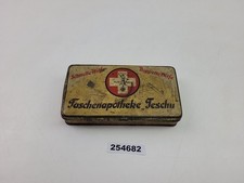 Blechdose Leerdose Taschenapotheke Teschu 15x8cm Vintage Deko #254682