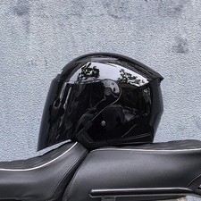 Motorcycle Helmet Double Lens Racing Half Helmet Four Seasons Unisex