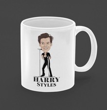 Harry Styles Cartoon Mug - Unofficial 11oz Ceramic Fan Art