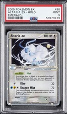 2005 POKEMON EX EMERALD #90 ALTARIA EX-HOLO PSA 9 on eBay