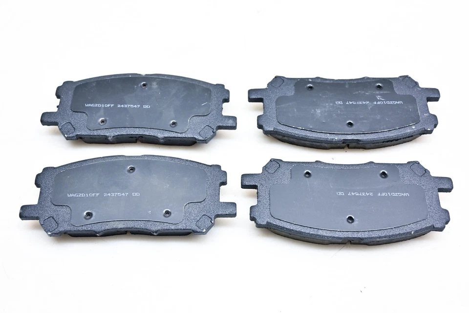 Kit de pastilhas de freio a disco Wagner ZD1005 parada rápida novo na caixa - Imagem 2 de 3