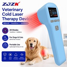 880mW Cold Laser Therapy Device 650nm 808nm for Dogs Cats Pets Pain Relief Home