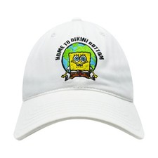 SpongeBob SquarePants Adult Embroidered Adjustable Dad Hat